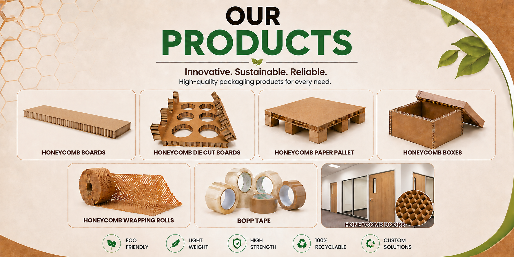 J Square Pack - Our Products Overview